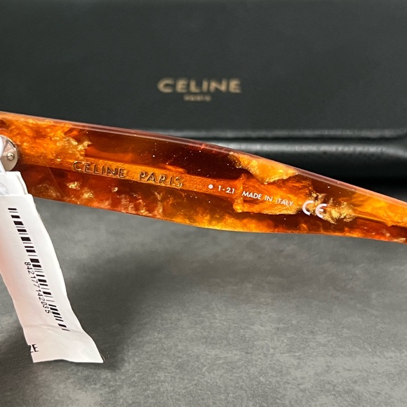 Celine Square Gradient Acetate Sunglasses CL4002UN /53K NWT 460$ - Picture 12 of 15